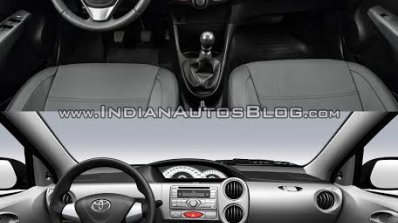 Toyota Etios facelift vs Older model interior Old vs New