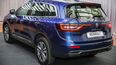 2016 Renault Koleos rear three quarters left side