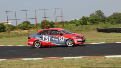 2016 VW Vento Cup Racecar side Driven