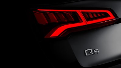 2017 Audi Q5 taillight teased