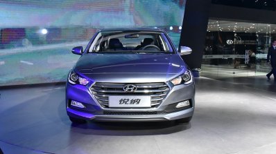 2017 Hyundai Verna front makes world premiere
