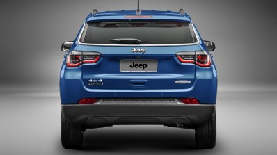 Jeep Compass Longitude rear unveiled