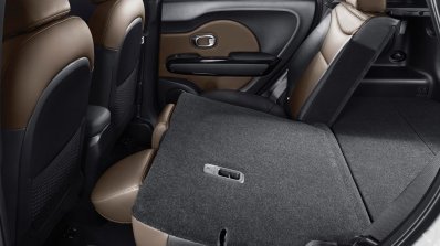 2017 Kia Soul (facelift) rear seats