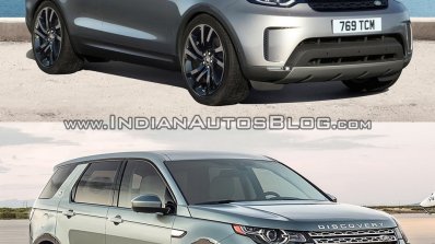 2017 Land Rover Discovery vs. Land Rover Discovery Sport exterior