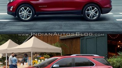 2018 Chevrolet Equinox vs 2016 Chevrolet Equinox profile