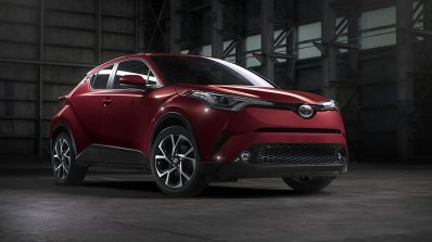 AU-spec 2017 Toyota C-HR front three quarters