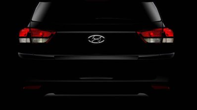 Brazilian-spec 2017 Hyundai Creta rear teaser image