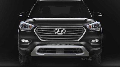 Hyundai Creta facelift front