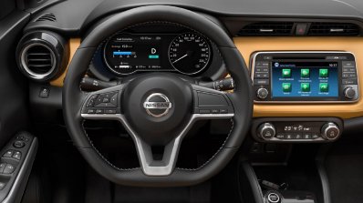Nissan Kicks interior dashboard driver side