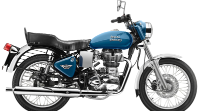 Royal Enfield Bullet 350 ES Blue press image