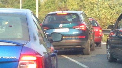 Skoda Kodiaq spy shot Czech Republic