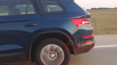 Skoda Kodiaq spyshot Czech Republic