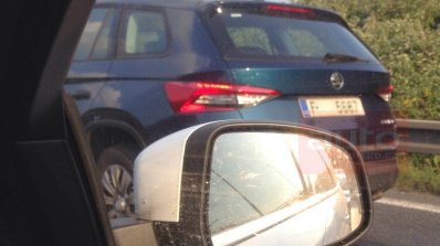 Skoda Kodiaq undisguised spyshot
