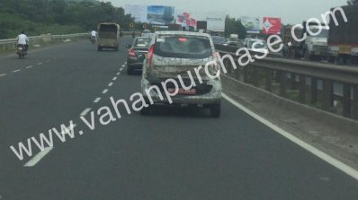 Tata Pelican rear spied