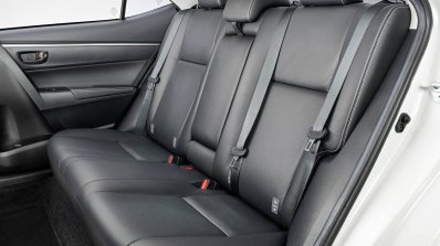 Toyota Corolla Dynamic Edition rear cabin press image