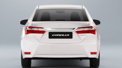 Toyota Corolla Dynamic Edition rear press image