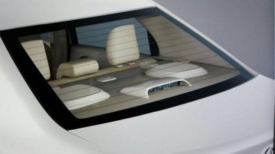 Toyota Etios facelift for India rear windsheild revealed