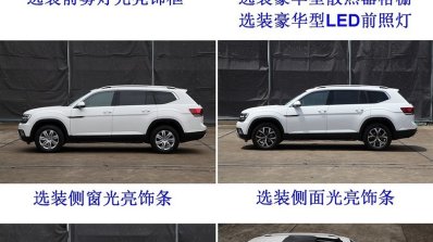 VW Teramont spy shots