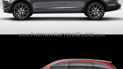 Volvo V90 Cross Country vs Mercedes E-Class All-Terrain profile