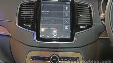 Volvo XC90 Excellence PHEV touchscreen launched