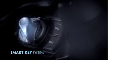 Yamaha NVX 150 keyless system