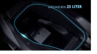 Yamaha NVX 150 luggage box