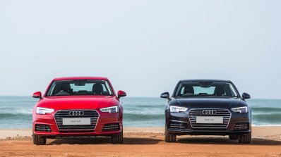 2016 Audi A4 front angle Review