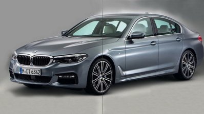 2017 BMW 5 Series front leak