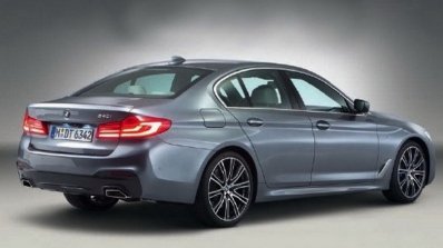 2017 BMW 5 Series rear leak