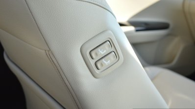 2017 Honda Accord Hybrid seat control review