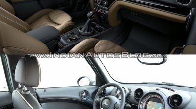 2017 Mini Countryman vs 2014 Mini Countryman interior