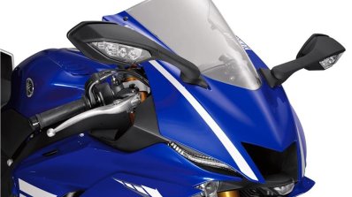 2017 Yamaha YZF-R6 front fascia