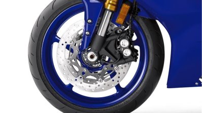2017 Yamaha YZF-R6 front wheel and disc brake
