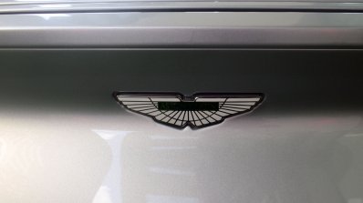 Aston Martin DB11 badge in India