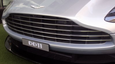 Aston Martin DB11 grille in India