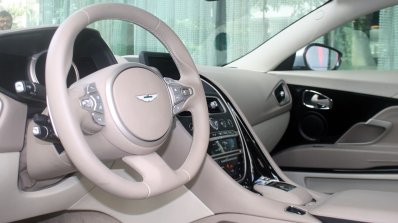 Aston Martin DB11 interior in India