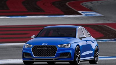 Audi A3 clubsport quattro concept front three quarters