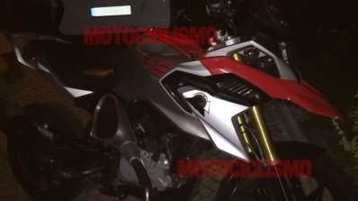 BMW G310 GS forks spied