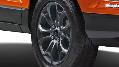 Ford EcoSport Black Signature Edition black alloy wheels