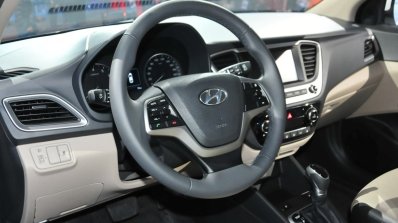 Hyundai Verna RV steering debut