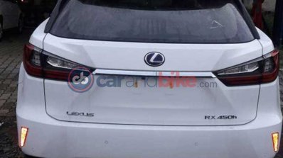Lexus RX 450H hybrid rear in India