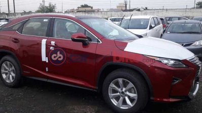 Lexus RX 450H hybrid side in India