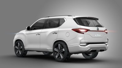 SsangYong LIV-2 concept rear three quarters