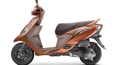 TVS Scooty Zest 110 Himalayan Highs Edition side profile right