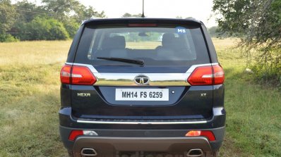 Tata Hexa XT MT rear bumper Review