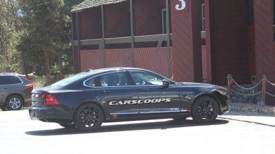 Volvo S90 spy shot USA