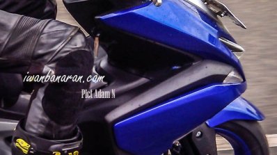 Yamaha NVX 150 front disc spied