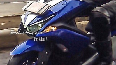 Yamaha NVX 150 headlight spied