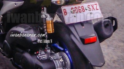 Yamaha NVX 150 rear end spied