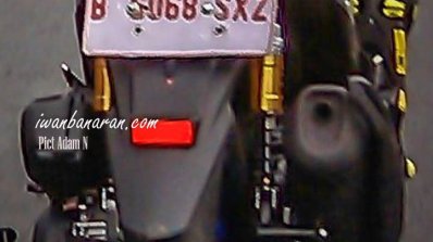 Yamaha NVX 150 rear spied